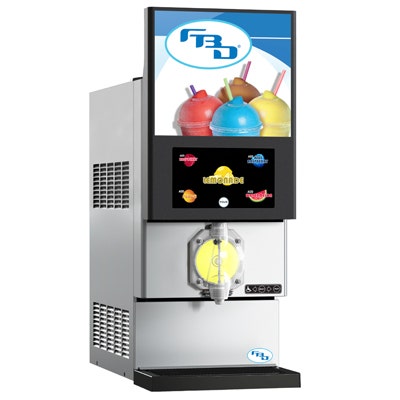 FBD 771 Multi-Flavor Frozen Beverage Dispenser, Up to 16 Flavor Combinations, Air-Cooled, Commercial Frozen Drink & Slushie Machine