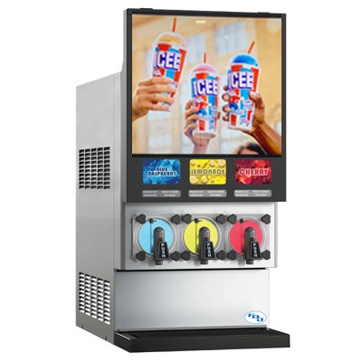 FBD 773 3-Flavor Frozen Carbonated Beverage Dispenser | Howdy