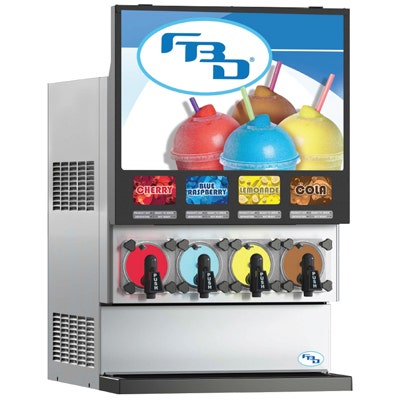FBD 774 Water Cooled Frozen Carbonated Bev Dispenser 4-Flavor Water-Cooled | 774-631-1002