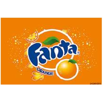 FBD Flavor Card Fanta Orange 3.5" x 5" - 24-2243-0016