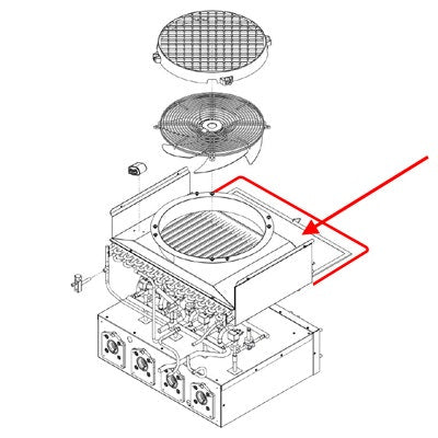 FBD 773 Air Filter 1618 Mesh - 20-2008-0008