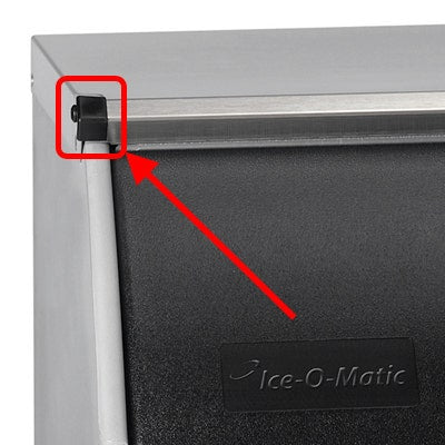 Ice-O-Matic 9051573-02 Cap, Corner, Plastic, Left Side