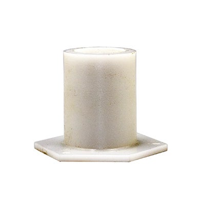 Ice-O-Matic 1011351-05 Drain Flange, Hex, White, Fits B75