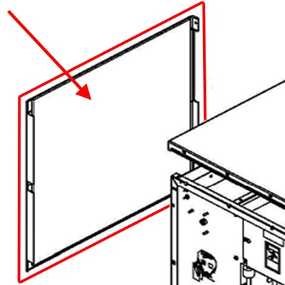 Ice-O-Matic 2101483-05S Panel Assembly Lh, Fits ICE0320