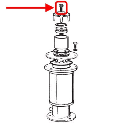 Ice-O-Matic 1011357-16 Screw, Fits EFD270