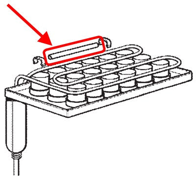 Ice-O-Matic 1011411-41 Tube, Capillary Bulb Holder, Fits ICEU060