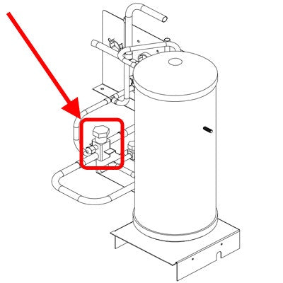 Ice-O-Matic 9091143-01 Valve, Shut Off, Small Base, Fits ICE0805