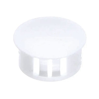 Ice-O-Matic 9051104-01 Hole Plug, .687" Hole Diameter, White, Snap-In, Fits CIM0320W