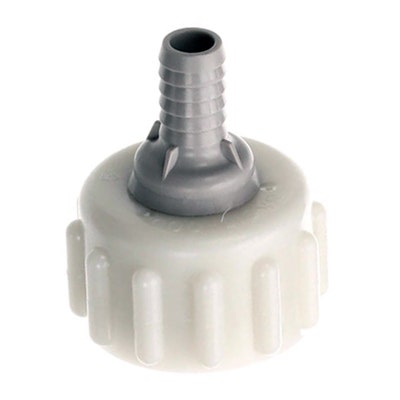 Lancer 3/8" BIB Connector - Diet Soda Gray Valve - 82-2566/02