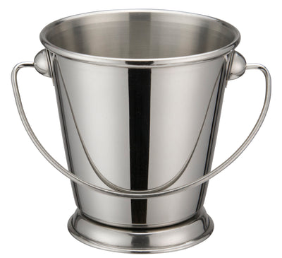 Winco DDSA-105S 10 Oz Mini Pail Round with Handle Stainless Steel