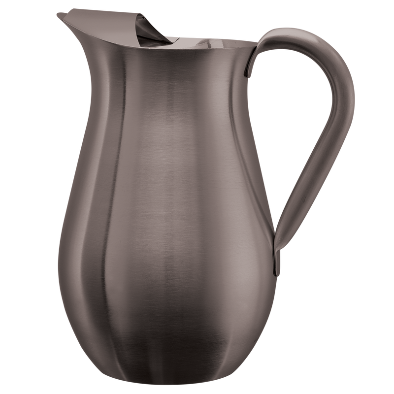 Bell Pitcher 2-Liter Stainless Steel Pitcher with Ice Guard in Dark Tungsten