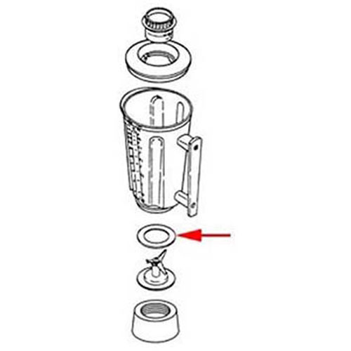 Hamilton Beach Gasket4-7/8 in. D. (911) - 31099110000