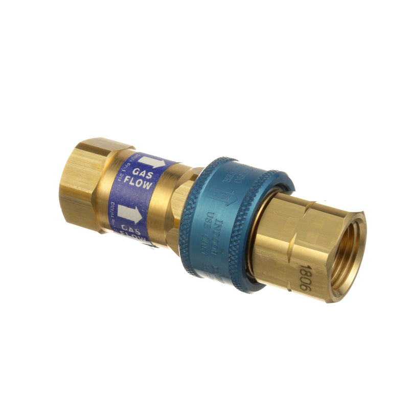 Dormont SnapFast™ 1/2 in Gas Quick Disconnect Blue, 0.5 in. ID - A50