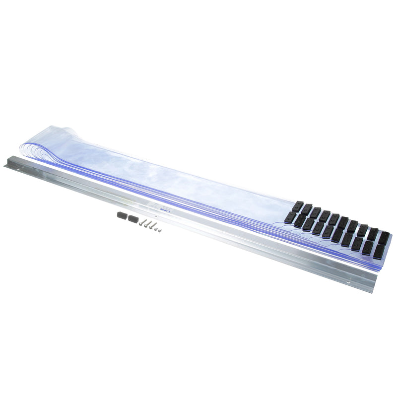 Kason® Strip Curtain For doors up to 42 in x 78 in - 401SA6064684