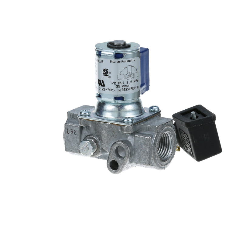 1/2 in Natural/LP Gas Solenoid Valve for Vulcan Hart - Replaces Vulcan Hart 19518