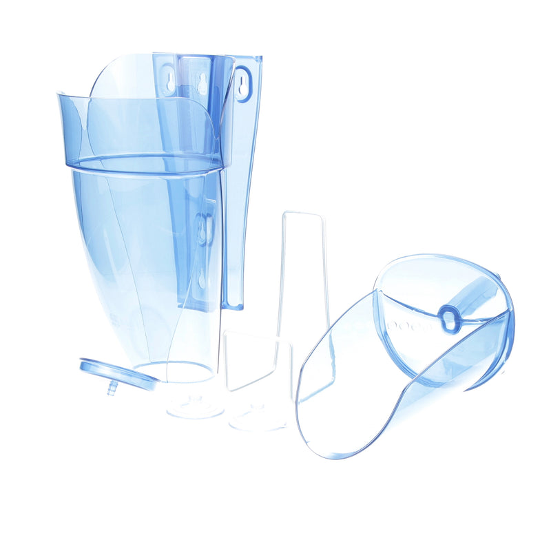 San Jamar 86 oz Saf-T-Scoop® Ice Scoop and Holder Plastic - SI9000