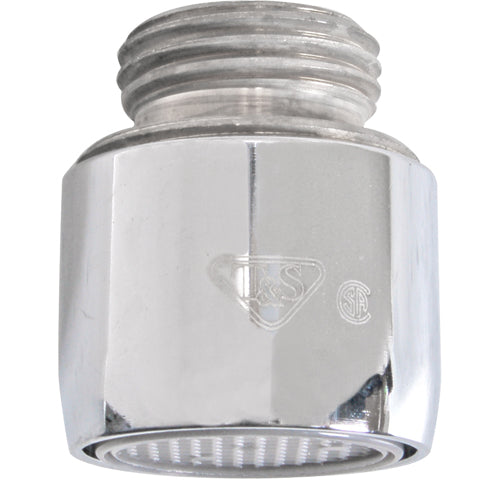 T&S Brass Faucet Spout Aerator 3/8 in NPT female thread (0CS6, 0CS8) - B-0199-02