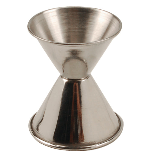 American Metalcraft 1/2 oz x 3/4 oz Jigger Stainless Steel - J202