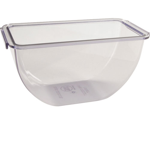 San Jamar 1 pt The Dome® Garnish Holder Insert 1 Pint, Plastic - BD101