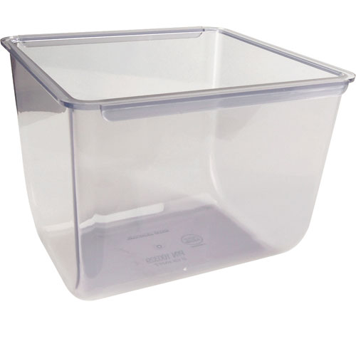 San Jamar 2 qt The Dome® Garnish Center Insert Plastic - BD104