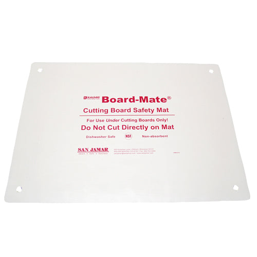 San Jamar 16 in x 22 in Cutting Board Mat 16 x 22, Rubber - CBM1622
