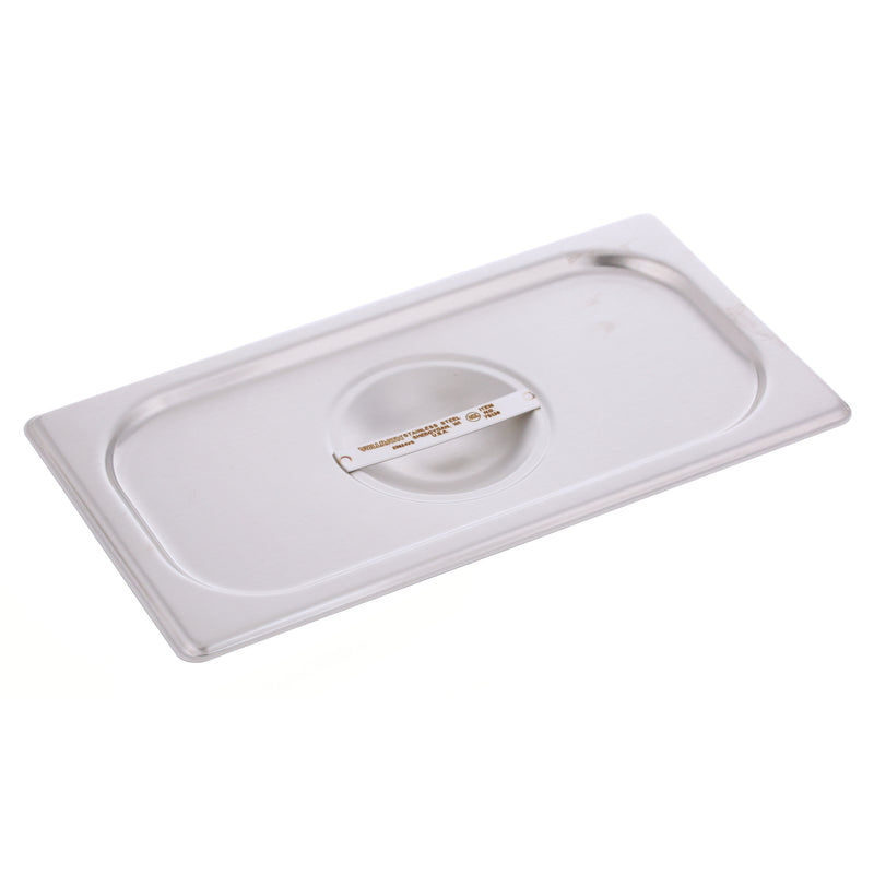 Vollrath 1/3 Size Super Pan V® Steam Table Pan Lid Third Size, Stainless Steel - 75130