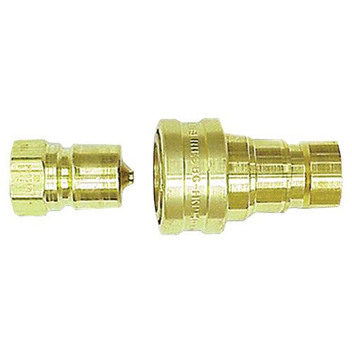 Dormont Quick Disconnect - Water, 1/4 in. Gold, 0.25 in. ID - LFW25QD