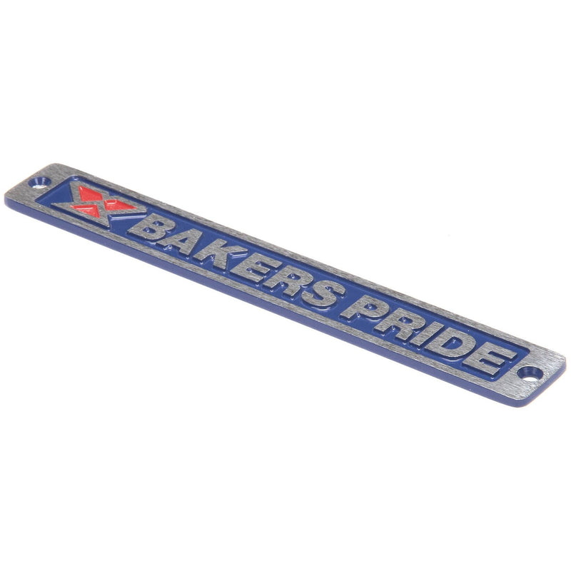 Bakers Pride Logo 8 Nameplate for Apw (BK-18, CBBQ-30S) - 2M-8808900