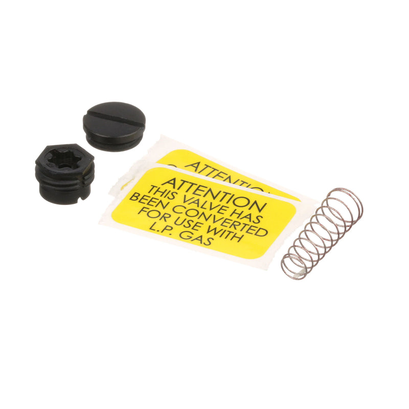 Natural Gas to LP Conversion Kit W/ Black Cap for Pitco, Frymaster - Replaces Pitco P8905-64