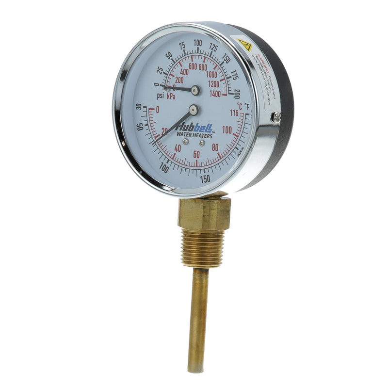 Hubbell Temperature/Pressure Gauge - TTD405
