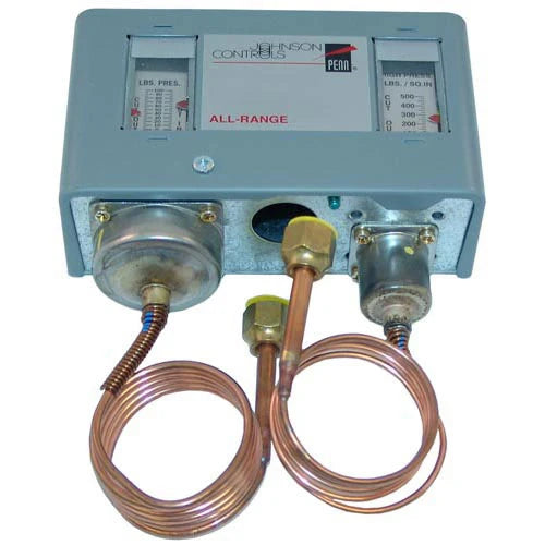 Johnson Controls Dual Pressure Control W/ Limited Knob Adjustment - P70LB-1