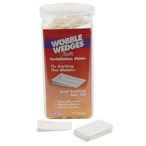 Focus 75 Soft White Wobble Wedges 75 pack - 7075