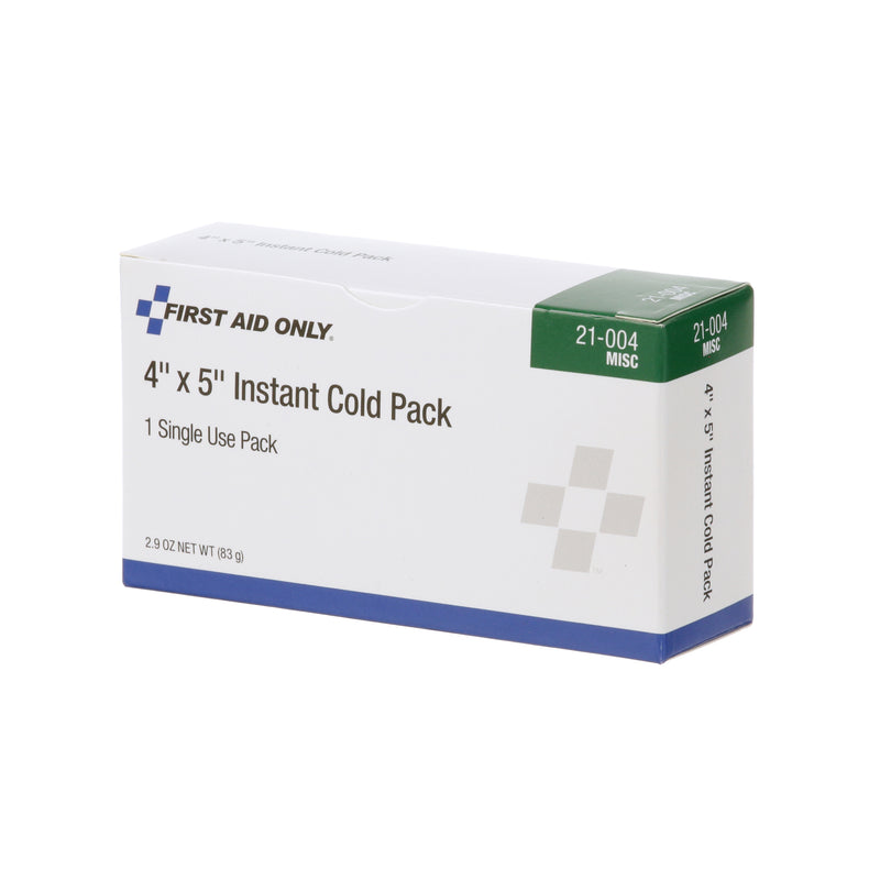 First Aid Only 4 in x 5 in Cold Compress - 21-004