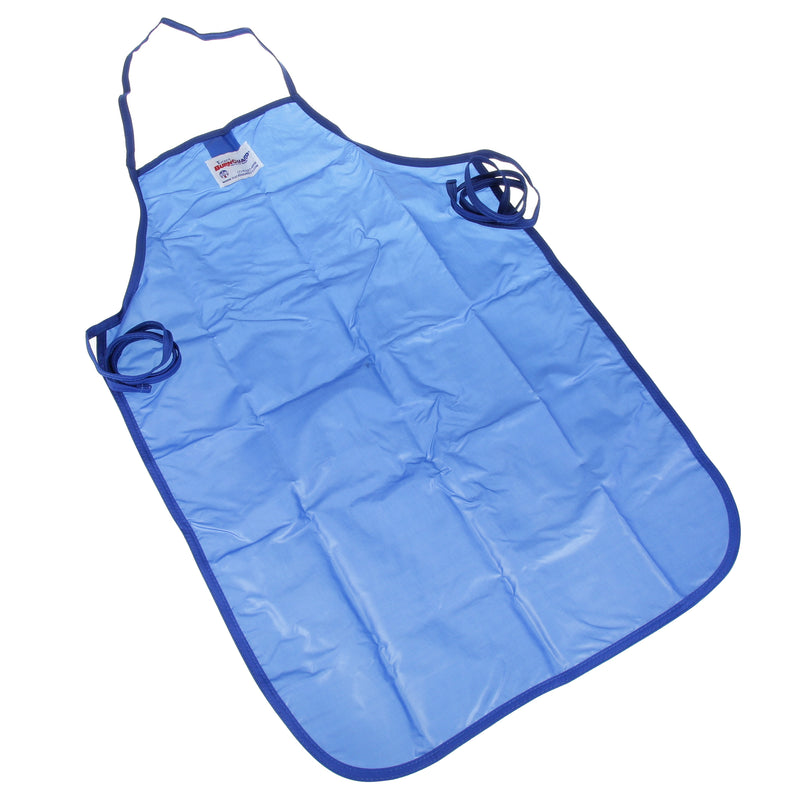 Tucker Safety 36 in QuicKlean BurnGuard Apron Blue VaporGuard, Blue - 50362