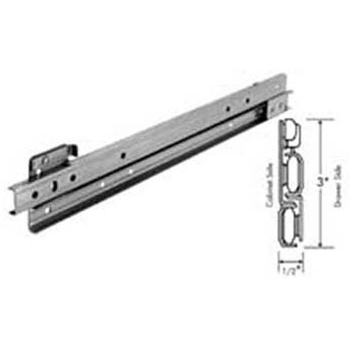 Slide, Drawer, 22 in., Zp, Pair STEEL - Replaces CHG S15-1022