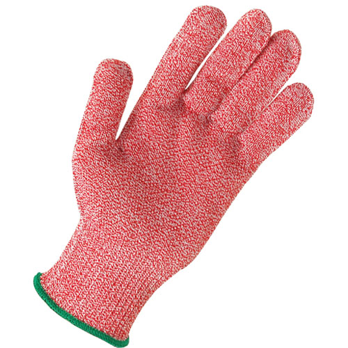Tucker Safety Glove, Kutglove, Red, 10 Ga, Med MEDIUM - 94433