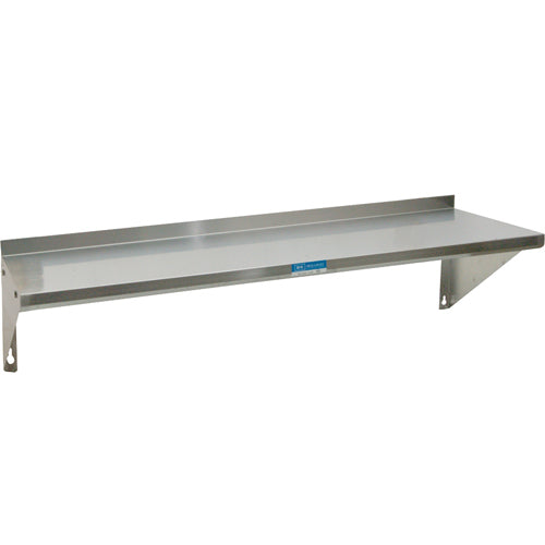 BK Resources 48 in x 16 in Stainless Steel Wall Shelf - BKWSE-1648