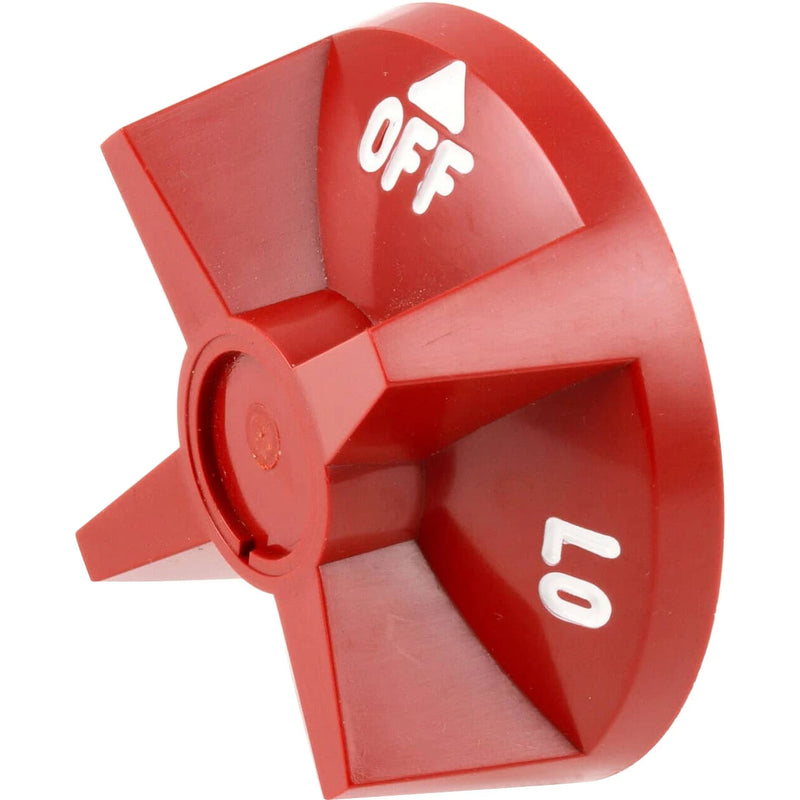 Vulcan Hart Off-Lo-Med-Hi Knob2-7/8 D Plastic, Red (ESB36, ESB48) - 00-407727-00002