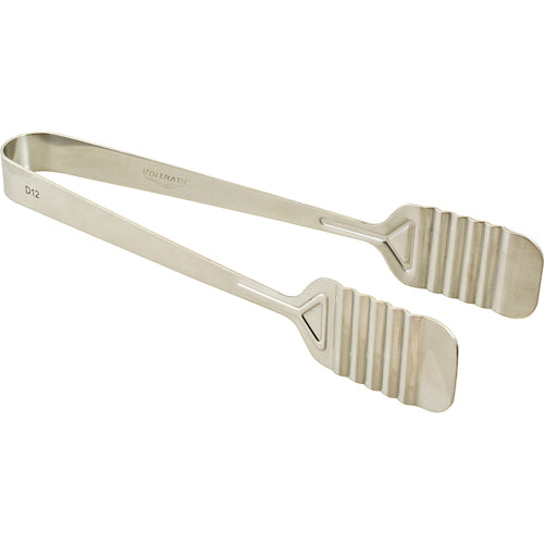 Vollrath Flat Tongs Stainless Steel, Silver - 47107