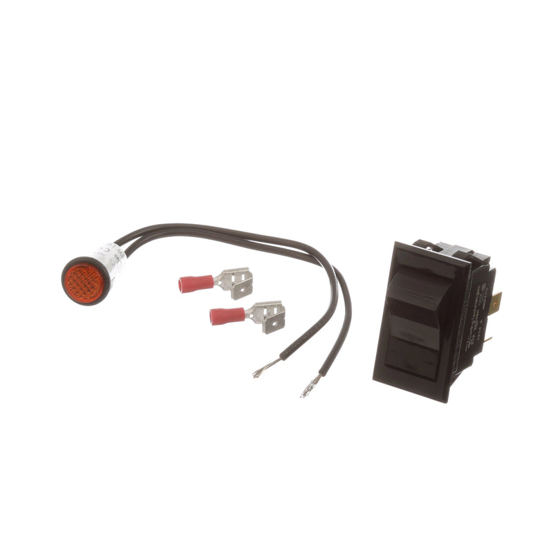 Power Switch Kit 250V, Amber for Cres Cor - Replaces Cres Cor 0808