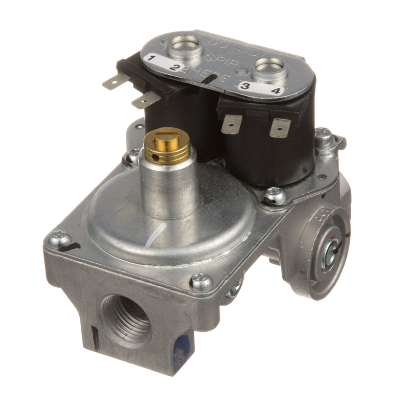 3/8 in 24v Dual Gas Solenoid Valve for Vulcan Hart (VC44GD, VC4GC) - Replaces Vulcan Hart 497269-2