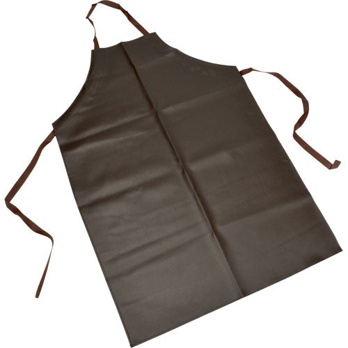 San Jamar Apron (25 in. X 37 in., Vinyl,Brown) - 604VBA37-BR