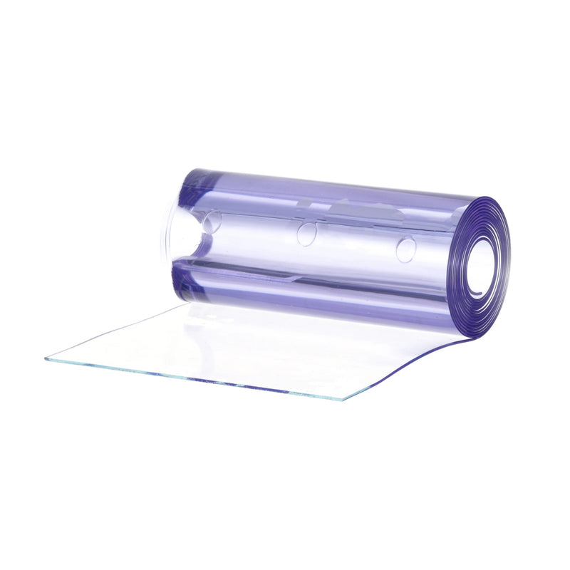 Aleco 6 in. x 84 in. Replacement Strip Curtain w/ Wrap/Screw Mount - 470006-7