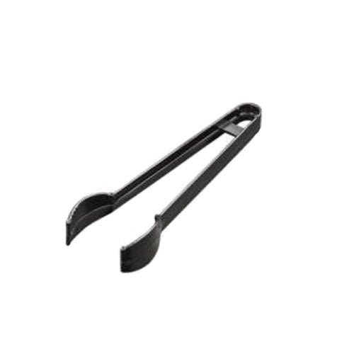 EMI Yoshi 9 in. Disposable Tongs Plastic, Black - 3309