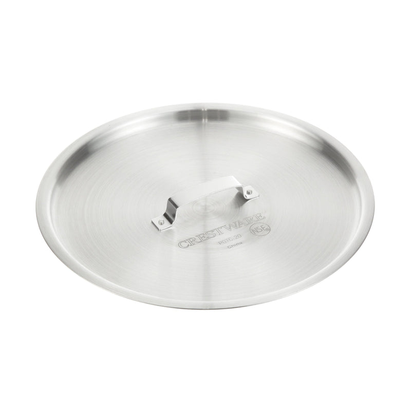 Crestware 20 qt Aluminum Blanching Pot Lid - PASTA20LID