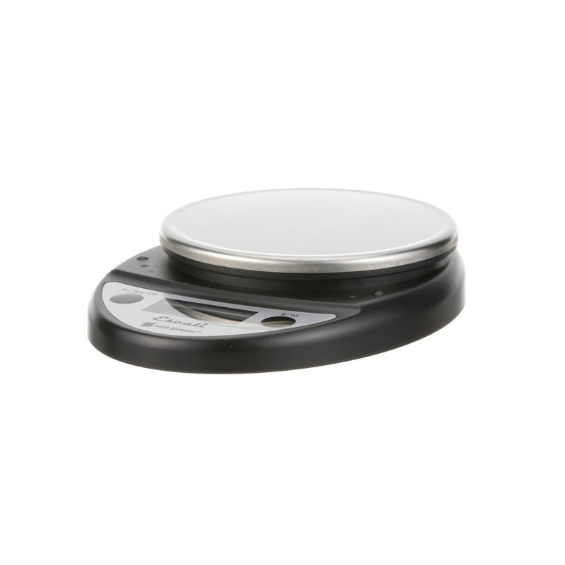 San Jamar 11 lb Primo Digital Scale Black - SCDGP11BK