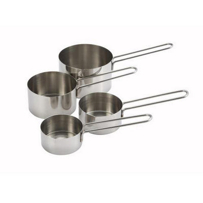 Winco Measuring Cup Set Stainless Steel - MCP-4P