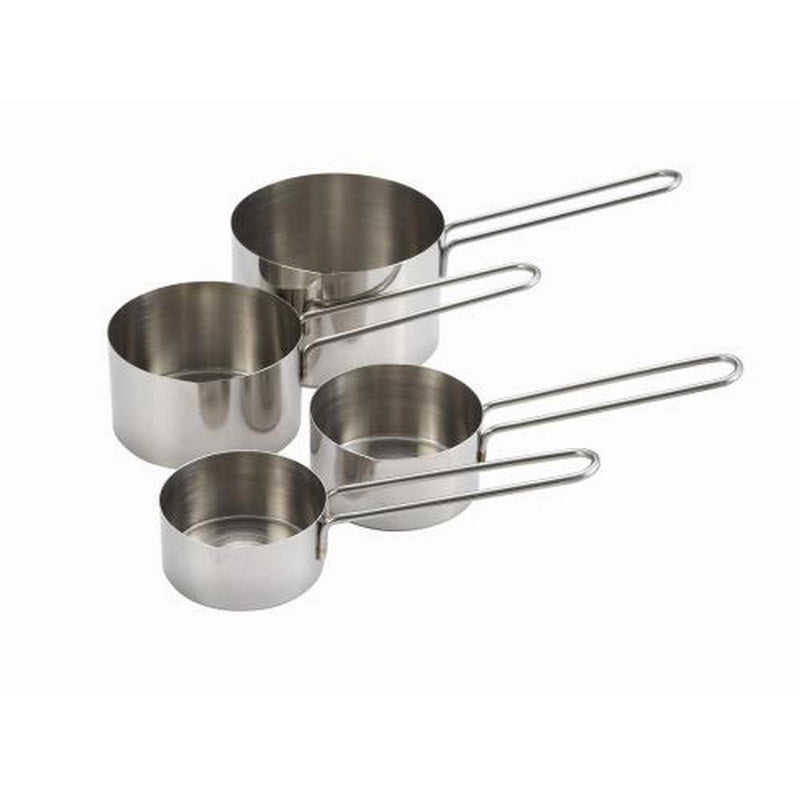 Winco Measuring Cup Set Stainless Steel - MCP-4P