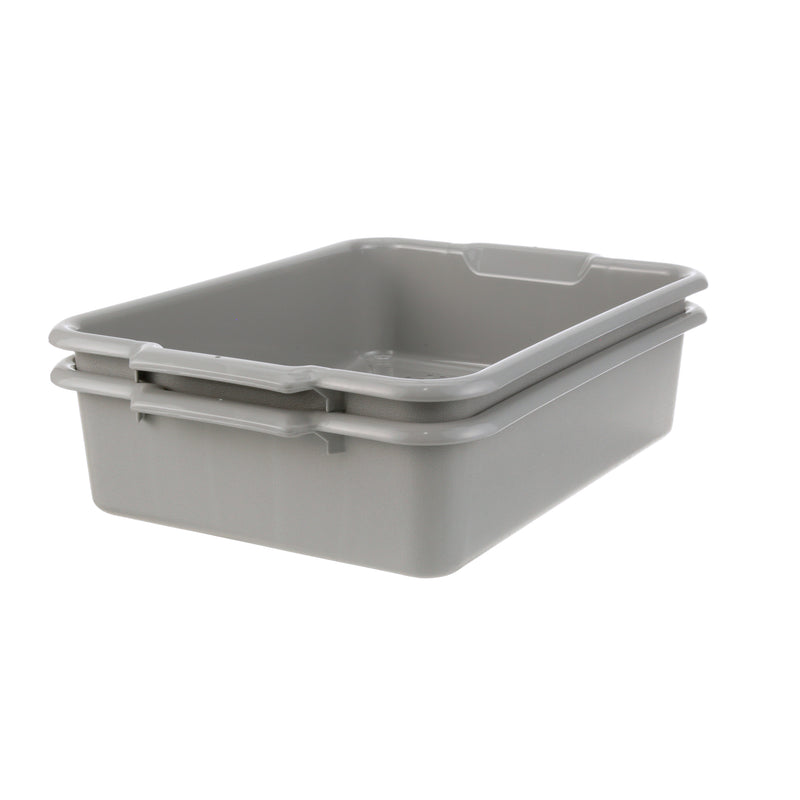 Vollrath Pre-Soak Flatware Pan Set Polyethylene, Gray - 52619