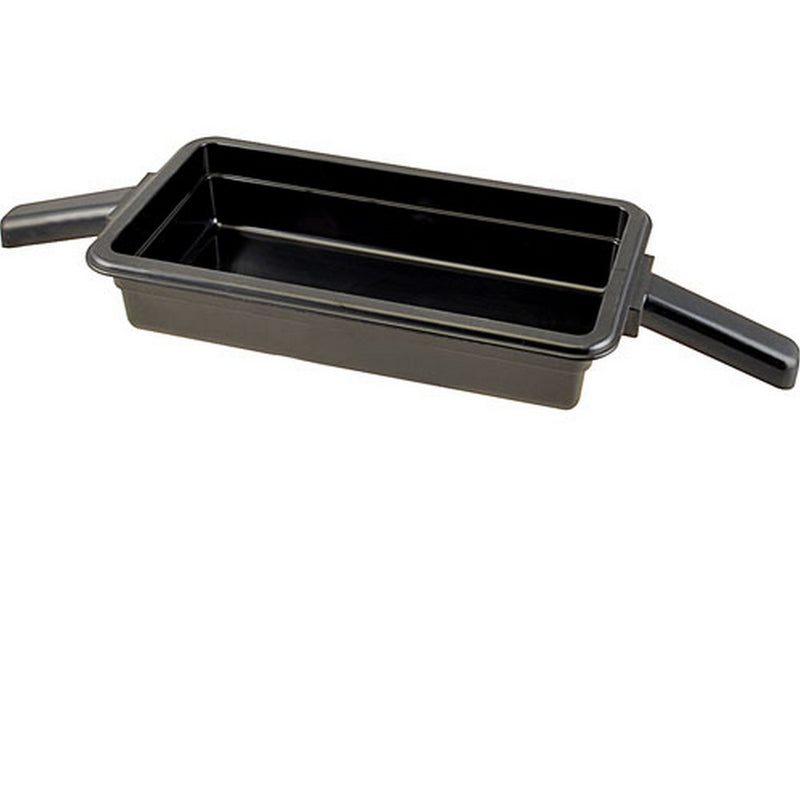 Clipper Corporation 1/3 Size Black High-Heat Dual-Handled Food Pan